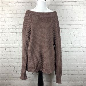 Free People Oversized Chunky Knit Sweater Small